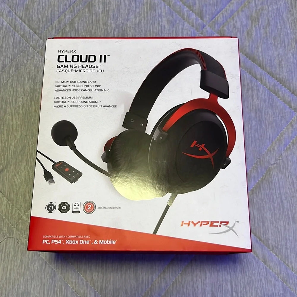 HyperX Cloud 2 gaming headset